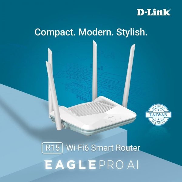 Router D-link R15 Ax1500 Wifi 6 Ia Dual Band Mumimo 1201mbps - Image 6