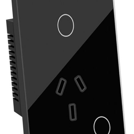 Tomacorriente + Tecla Hunnox Tactil Smart Google Alexa