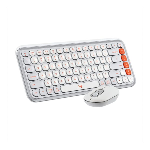 Teclado Y Mouse Logitech Pop Icon White 920-013055