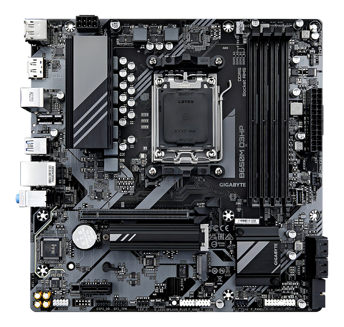 Mother Gigabyte B650m D3hp Ddr5 Am5 Pcie 4.0 - Image 3