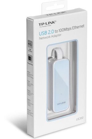 Adaptador Usb A Rj45 Ethernet Tp-link Ue200 Usb 2.0