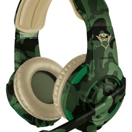 Auricular Gamer Trust Gxt 310c Camuflado Radius Pc Consolas