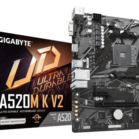 Mother Gigabyte A520m K V2 Rev 1.1 Am4 Ddr4 Pci-e 3.0
