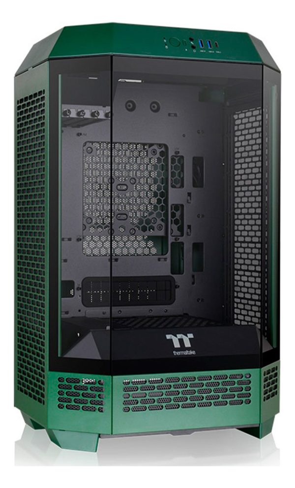 Gabinete Gamer Tt Thermaltake The Tower 300 Racing Green