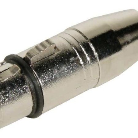 Adaptador Xlr Hembra A Rca Hembra Metalico Ampro Clc-x3frf