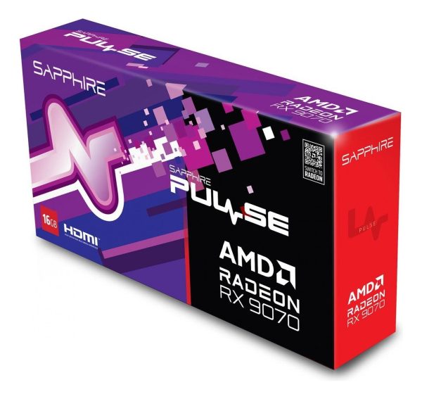 Placa De Video Sapphire Pulse Rx 9070 16gb Pci-e 5.0 Gddr6 - Image 3