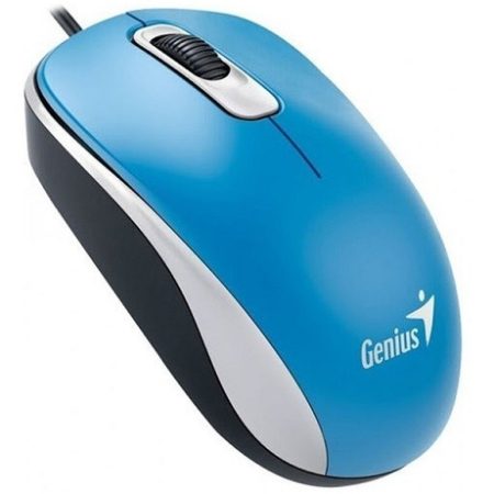 Mouse Usb Genius Dx-110 Blue 1000dpi 3 Botones