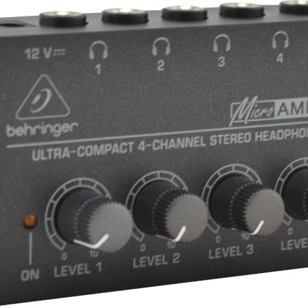 Preamplificador Behringer Ha400 Phono De 4 Canales