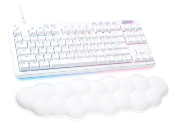 Teclado Mecanico Logitech G713 Aurora White Mech Rgb