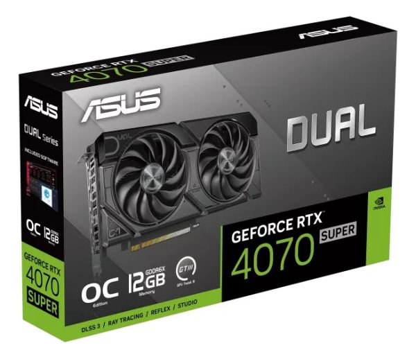 Placa De Video Asus Dual Rtx 4070 Super 12gb Evo Pci-e 4.0