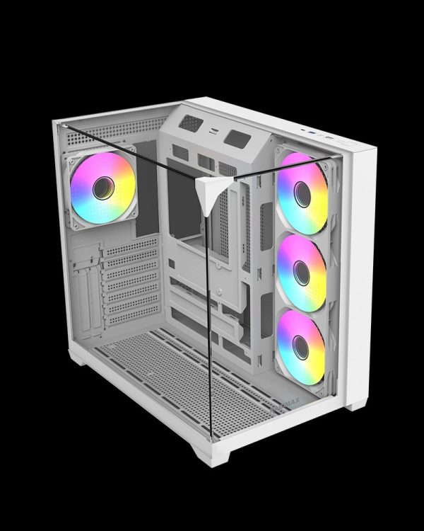 Gabinete Gamer Raidmax Inifita I620 Fishtank 4 Fan Argb - Image 2