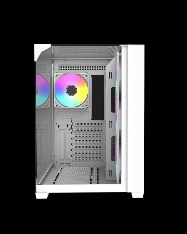 Gabinete Gamer Raidmax Inifita I620 Fishtank 4 Fan Argb - Image 4