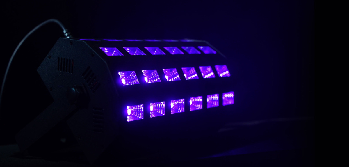 Bañador Profesional Híbrido 24 Leds 2en1 Wash Tecshow Uv Pro - Image 4