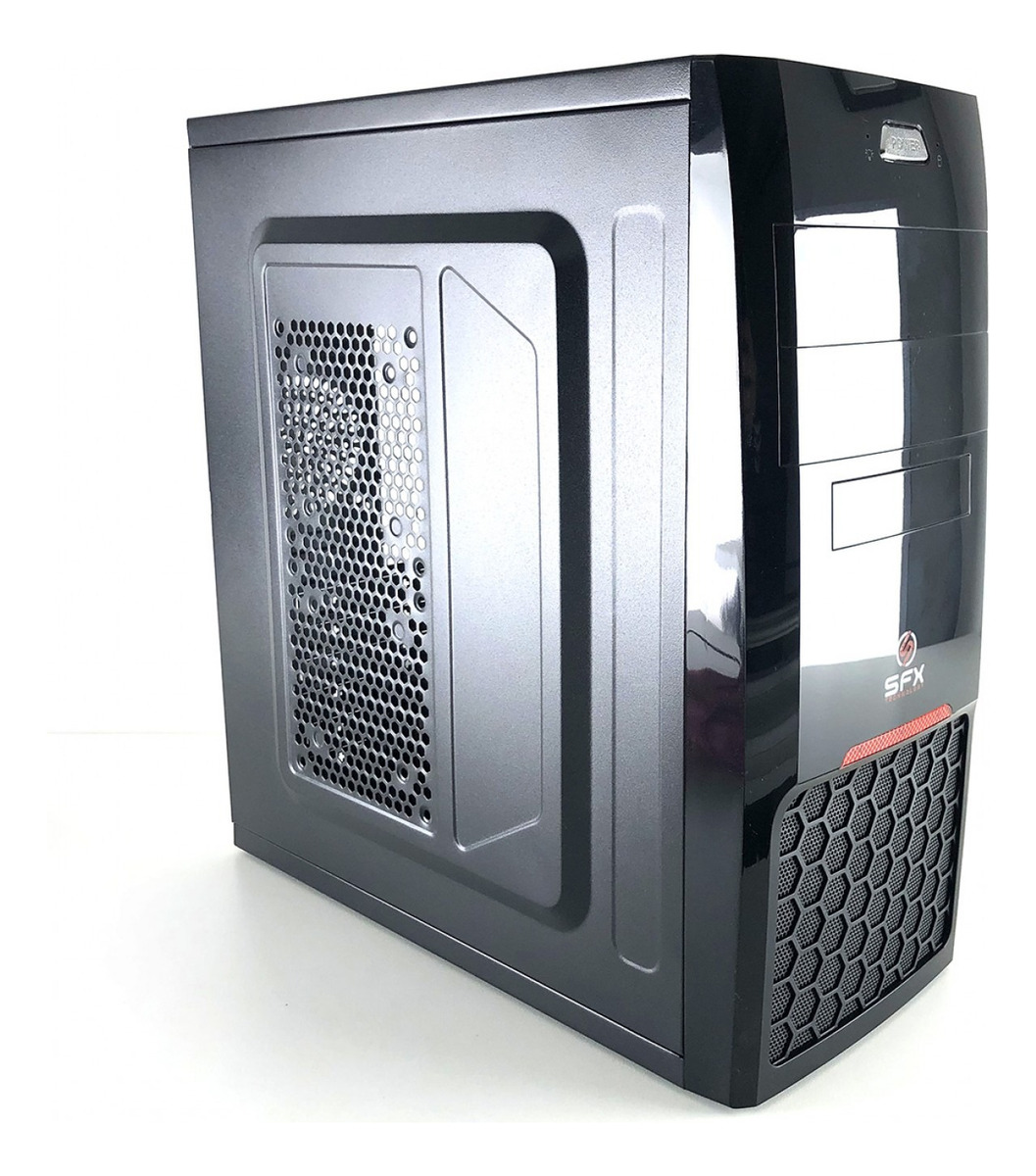 Gabinete Kit Sfx 782 Fuente 500w Teclado Mouse Parlantes - Image 2