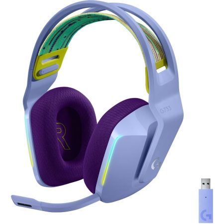 Auricular Inalambrico Logitech G733 Rgb 981-000889