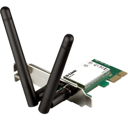Placa De Red Wifi Pci-e Wifi 4 N300 2 Antenas D-link Dwa-548