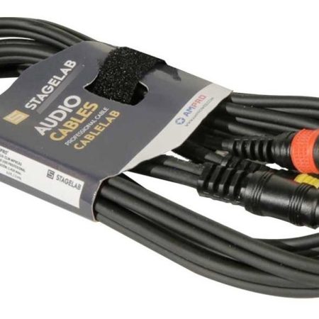 Cable Mini Plug A Rca 2m Ampro Stagelab Mp-rca-2m
