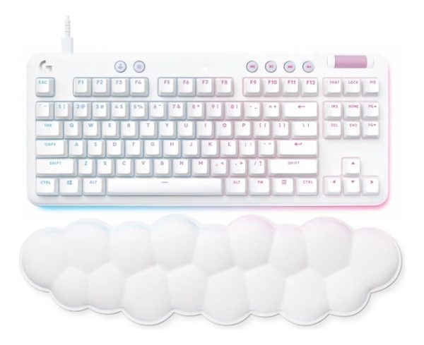 Teclado Mecanico Logitech G713 Aurora White Mech Rgb - Image 2