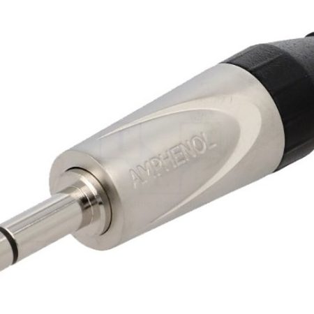 Ficha Plug Stereo Grande Cable Grueso Amphenol Js3p