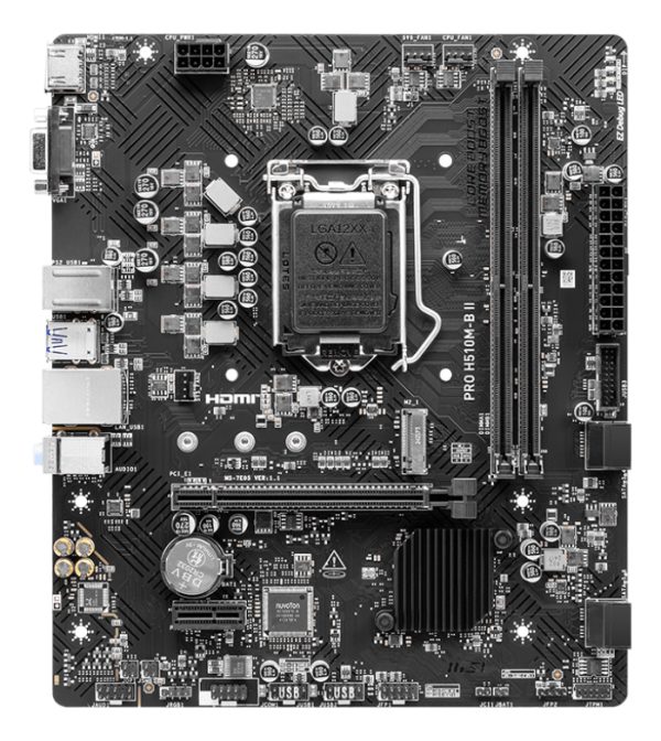 Mother Msi Pro H510m-b Ii Ddr4 Lga 1200 10ma Gen Intel - Image 4