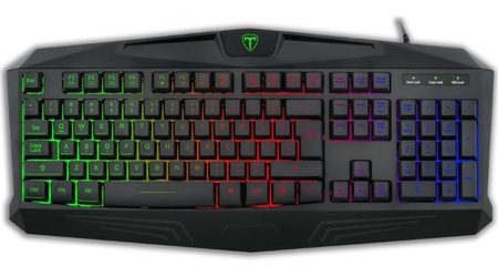 Teclado Gamer Membrana Rgb T-dagger T-tgk106 Tanker Rainbow