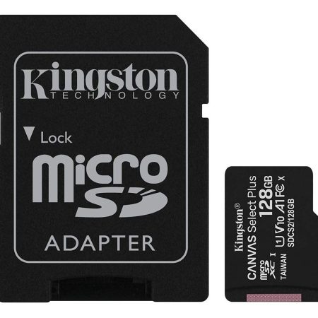 Memoria Microsd Kingston 128gb Clase 10 Uhs-i Canvas Plus