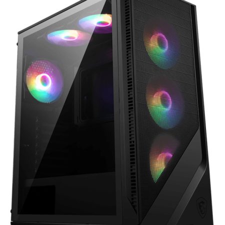 Gabinete Gamer Msi Forge 120a Airflow Tg Mid Tower 6 Fan Rgb