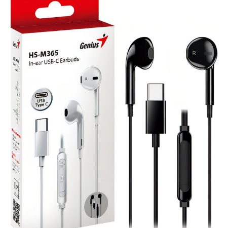 Auriculares In-ear Genius Hs-m365 Microfono Usb-c