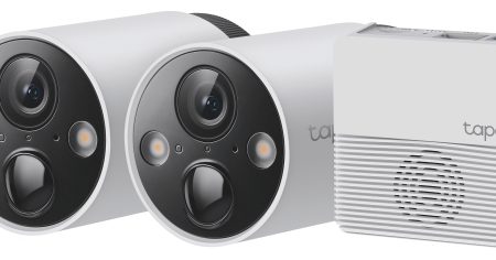 Kit X 2 Camaras Ip Tapo C420s2 A Bateria Exterior + Hub