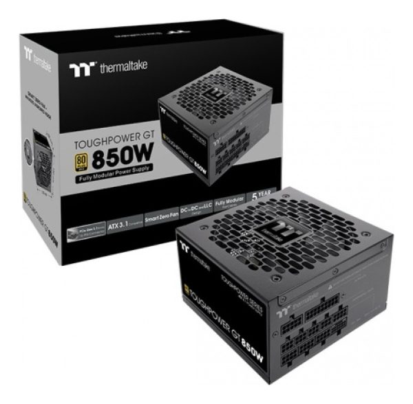 Fuente Gamer Thermaltake Tp Gt 850w Analog 80 Plus Gold