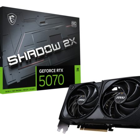 Placa De Video Msi Rtx 5070 Shadow 2x Oc 12gb Pcie 5.0
