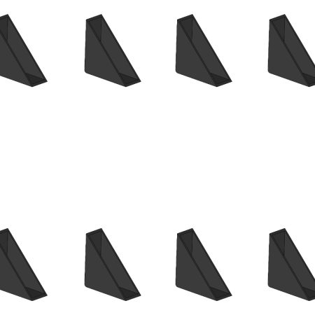 Kit X 8 Esquineros Tapa Canto Madera Vidrio Rab K3d-0075