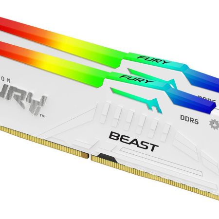 Memoria Ddr5 Kingston 32gb 2x16gb 6000 Mhz Fury Beast White