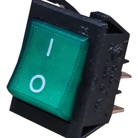 Llave Tecla On Off 10a Con Luz Panel Bipolar Rab L168v