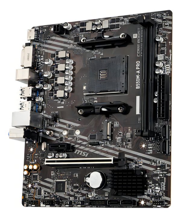 Mother Msi B550m-a Pro Ddr4 Am4 Serie 3000 4000 5000 - Image 2