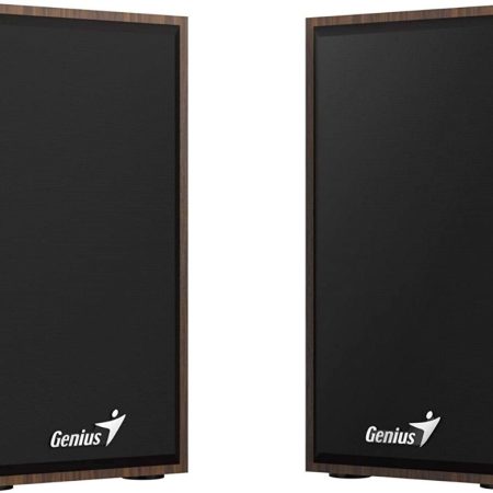 Parlante Genius Sp-hf180 6w Usb Wood Control De Volumen