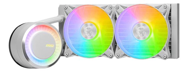 Watercooler Cpu Msi Mag Coreliquid E240 White 240mm Rgb