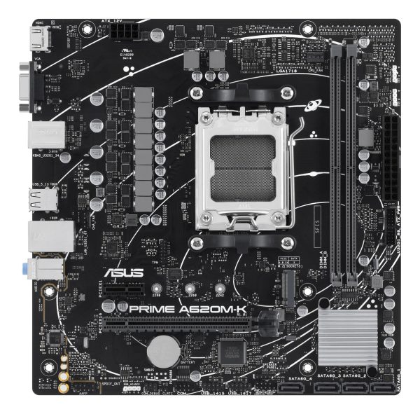 Mother Asus Prime A620-m-k-csm Amd Am5 Ddr5 Pci-e 4.0