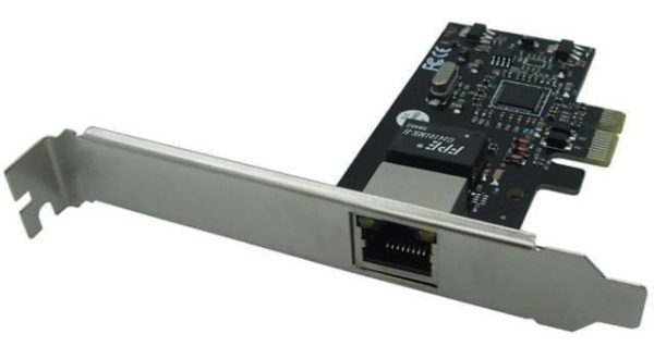 Placa De Red Pci-e Gigabit 1000 Rtl8111c Nisuta Nsplpcie1g
