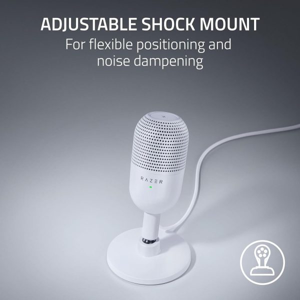 Microfono Razer Seiren V3 Mini Ultra Compact Usb White - Image 6