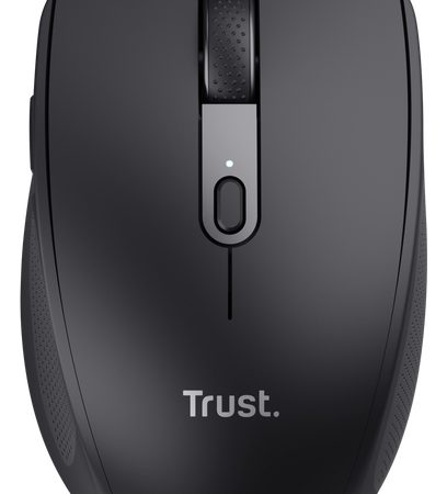 Mouse Inalambrico Recargable Trust Ozaa Compact Black
