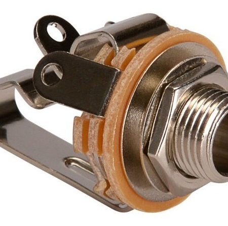 Conector Jack Estereo 6.3mm Chasis Sin Corte Jahro 1518