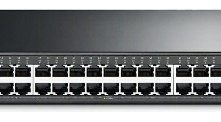 Switch Tp-link Sg3452 48 Puertos Jetstream + 4 Sfp Gigabit