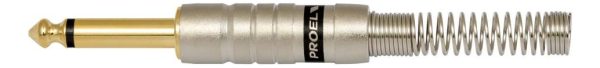 Kit X 2 Fichas Plug Mono 6.3mm Metalico Proel S320 - Image 3