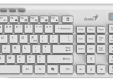 Kit Teclado Y Mouse Inalambrico Genius Slimstar 8230 Bt
