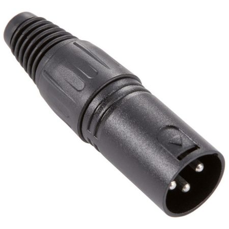 Ficha Xlr Macho Cable Metalica Adam Hall 7850