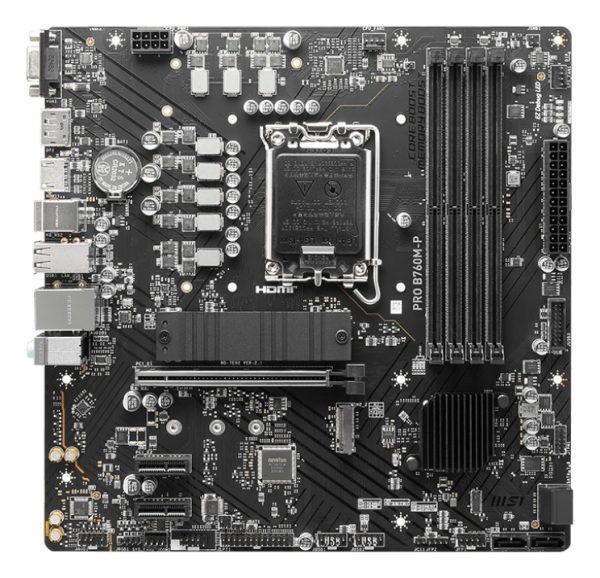 Mother Msi Pro B760m-p Ddr5 1700 Intel 12va/13va Gen - Image 3