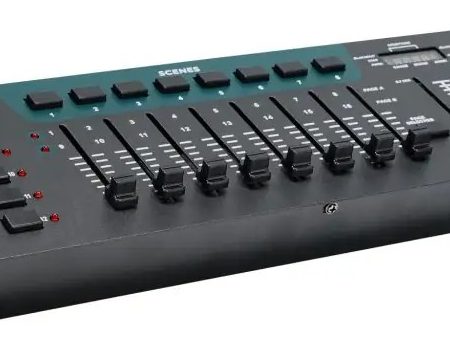 Consola Dmx Para Luces 192ch Ampro Tecshow Navigator Lite