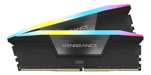 Memoria Ddr5 Corsair 32gb 2x16gb 6000 Mhz Vengeance Rgb