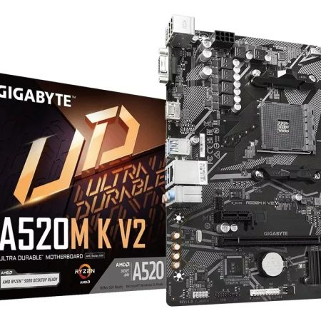 Mother Gigabyte A520m K V2 Ddr4 Am4 Serie 3000/4000/5000
